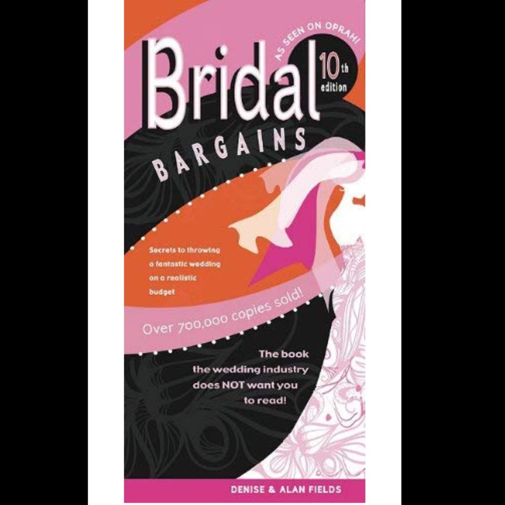 Bridal Bargains Book By Denise & Alan Fields